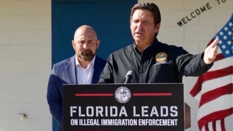 Florida abrirá un nuevo centro de detención de migrantes: "Deportation Depot"