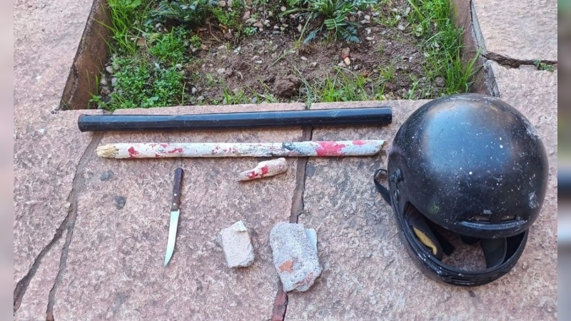 Aprehendieron a un joven armado que amenazaba en la vía pública