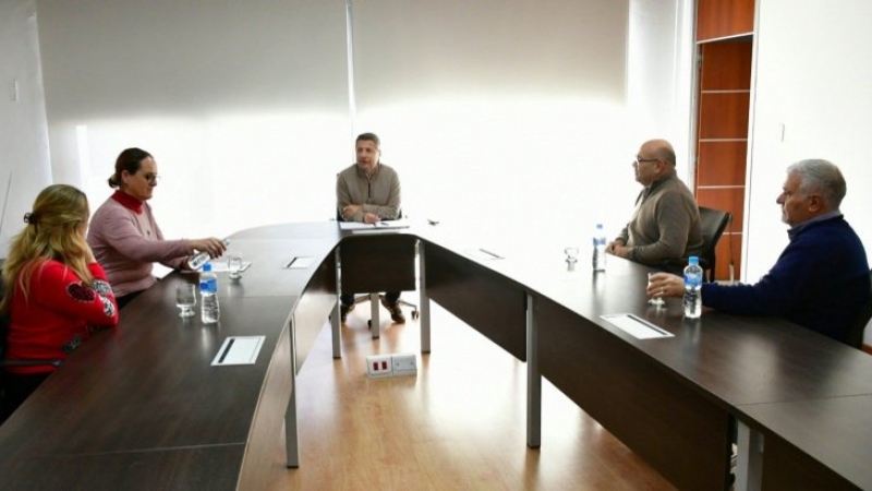 Bernarte se reunió con integrantes de la agrupación ALCO para conocer su labor en la ciudad
