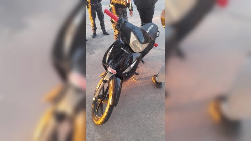 Secuestraron una moto robada en un control en Plaza San Francisco