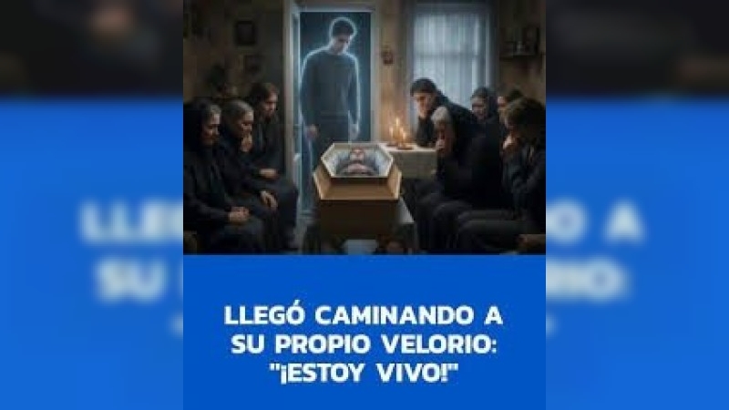 Insólito: familiares lo despedían en su velatorio, el joven apareció y gritó "estoy vivo"