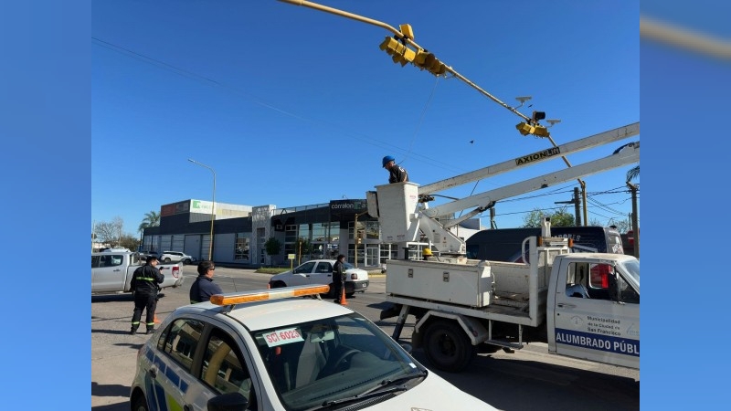 Comenzó la instalación del sistema LPR de lectora de matrículas y seguridad vehicular en la ciudad