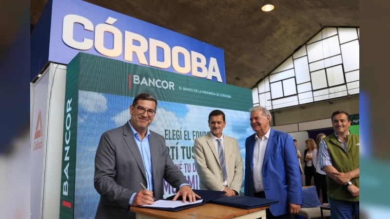 San Francisco: Bancor y el Gobierno de Córdoba presentes en la expo rural para potenciar a los productores de la región