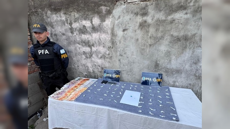 Golpe al narcotráfico en Frontera: la Policía Federal desarticuló por segunda vez un punto de venta de cocaína