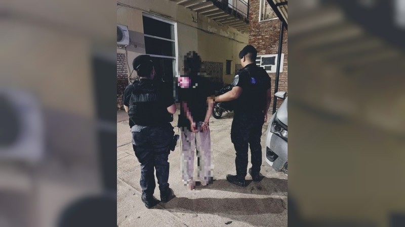 Detienen a un hombre por tentativa de hurto en barrio San Cayetano