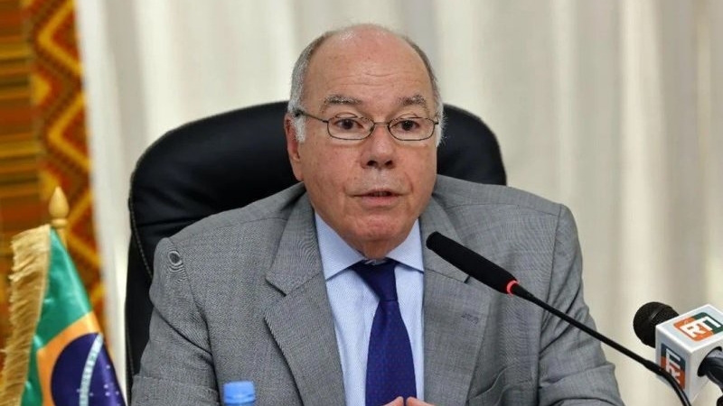 El canciller de Brasil recibe al embajador argentino tras la acusación de Milei a Lula