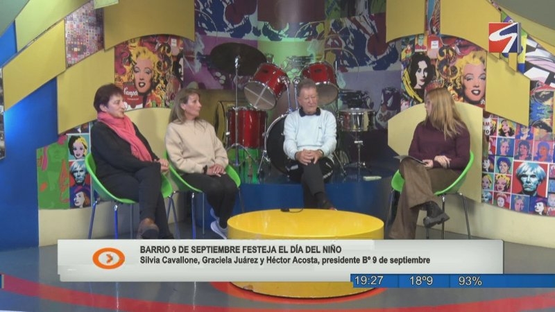 Barrio 9 de septiembre celebrará el Día del Niño con una jornada llena de juegos y sorpresas