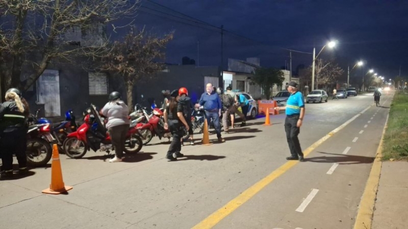 Secuestraron 13 motocicletas durante un operativo interfuerzas entre C&oacute;rdoba y Santa Fe
