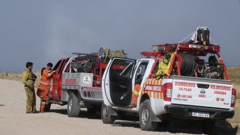 Córdoba: se mantiene el riesgo de incendio muy alto en la provincia