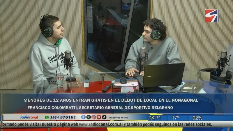 Sportivo Belgrano lanza una promoci&oacute;n para que los menores de 12 a&ntilde;os ingresen gratis al Nonagonal