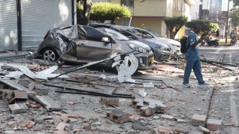 Terremoto en Colombia: Cali vuelve a decretar toque de queda para facilitar labores de rescate
