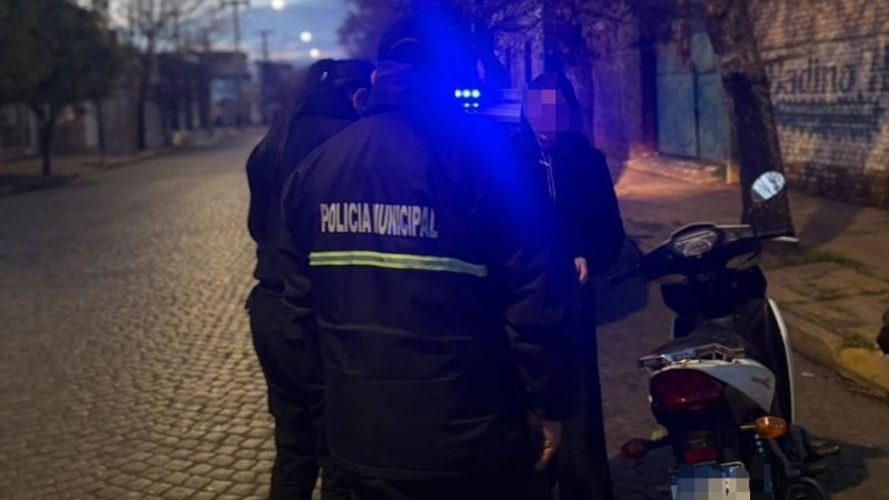Secuestraron una motocicleta por infracción en barrio Iturraspe