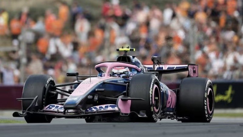 Franco Colapinto termin&oacute; 14&deg; en un complicado Gran Premio de Pa&iacute;ses Bajos