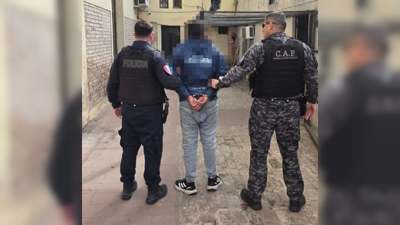 Aprehendieron a un hombre y recuperaron un celular robado