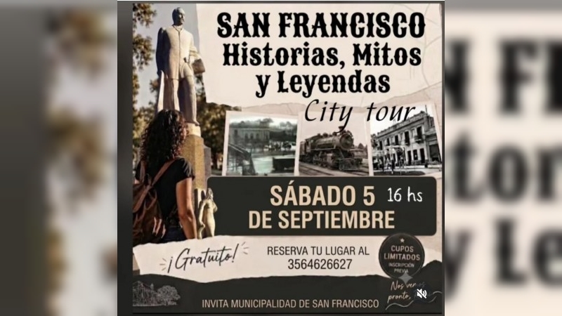 &ldquo;Las huellas de un sue&ntilde;o&rdquo;: proponen recorrer la historia de San Francisco a trav&eacute;s de un city tour