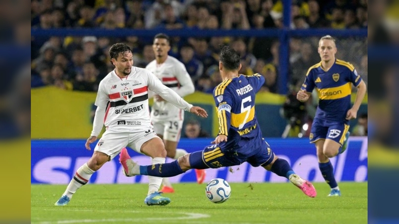 Boca le ganó a San Pablo 1 a 0 en la Copa Sudamericana