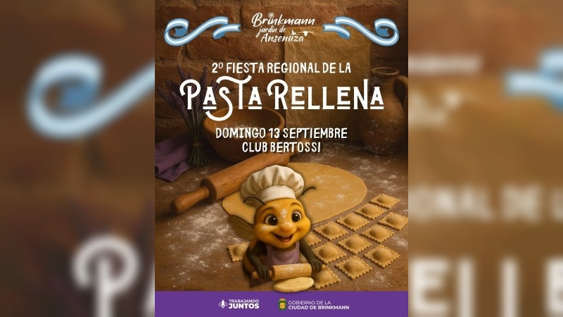 Brinkmann cocina más de 6.000 ravioles en la 2ª Fiesta Regional de la Pasta Rellena