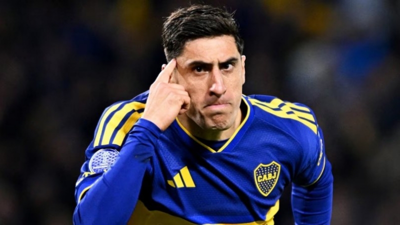Alivio en Boca: Merentiel no fue convocado a la selección de Uruguay y estará disponible para el cruce de la Copa Argentina