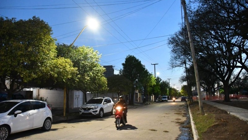 Barrio Jardín completa la modernización de su alumbrado público con tecnología LED