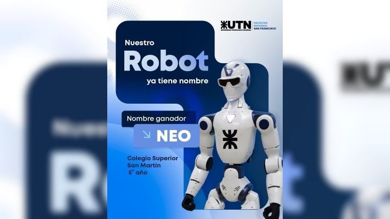 Nuestro robot humanoide tiene nombre: se llamar&aacute; Neo