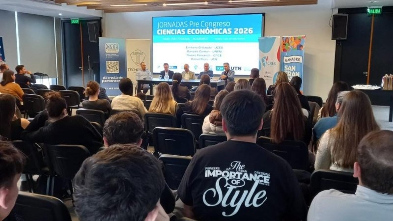 Se llevaron a cabo las Jornadas Pre Congreso de Ciencias Econ&oacute;micas de la UNVM en San Francisco