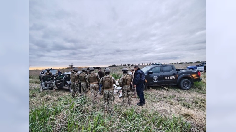 La Francia: detuvieron a un hombre de 63 a&ntilde;os y secuestraron armas, dinero y un autom&oacute;vil tras un grave hecho de violencia