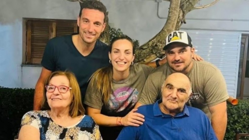 Muri&oacute; la mam&aacute; de Lionel Scaloni a los 74 a&ntilde;os